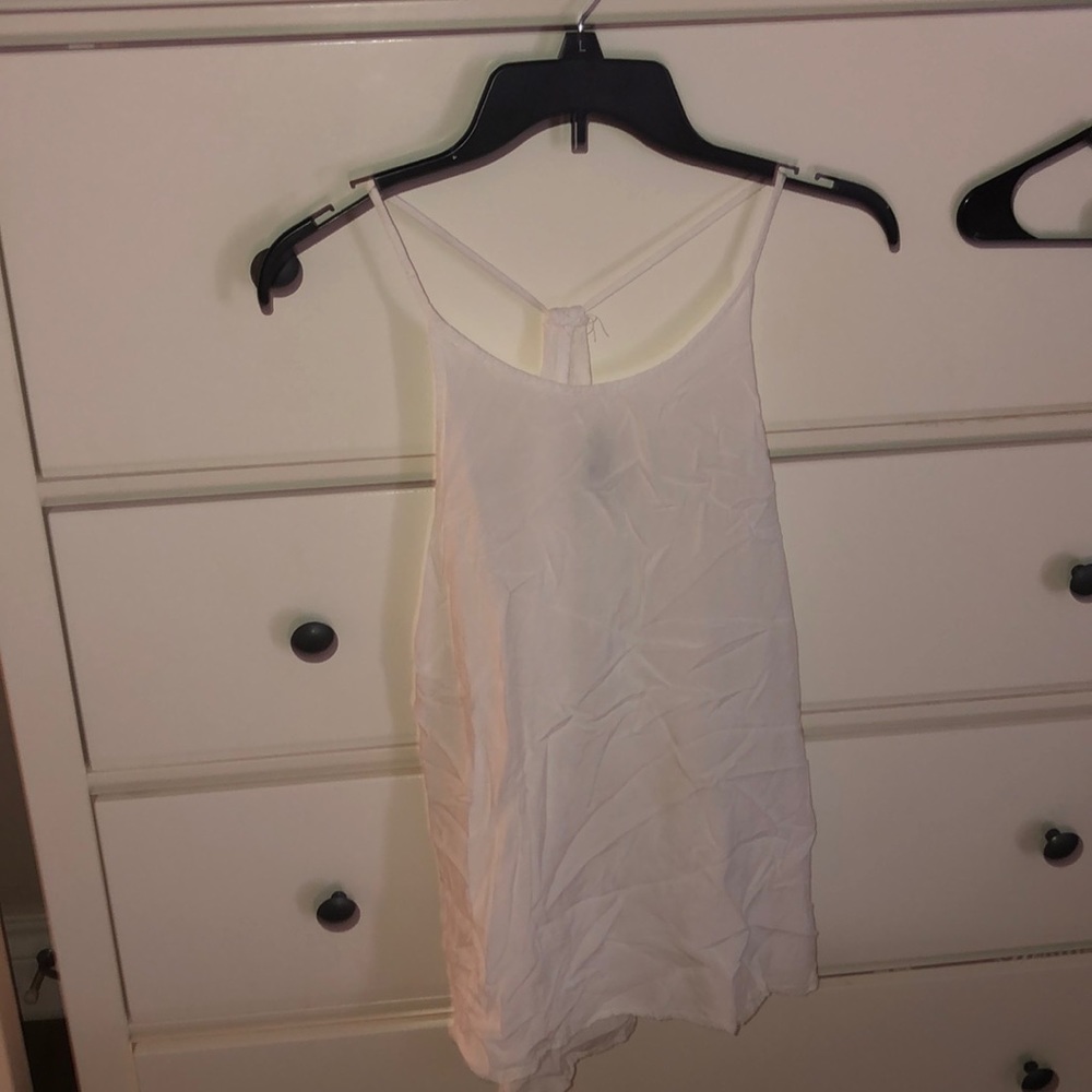 White tank top